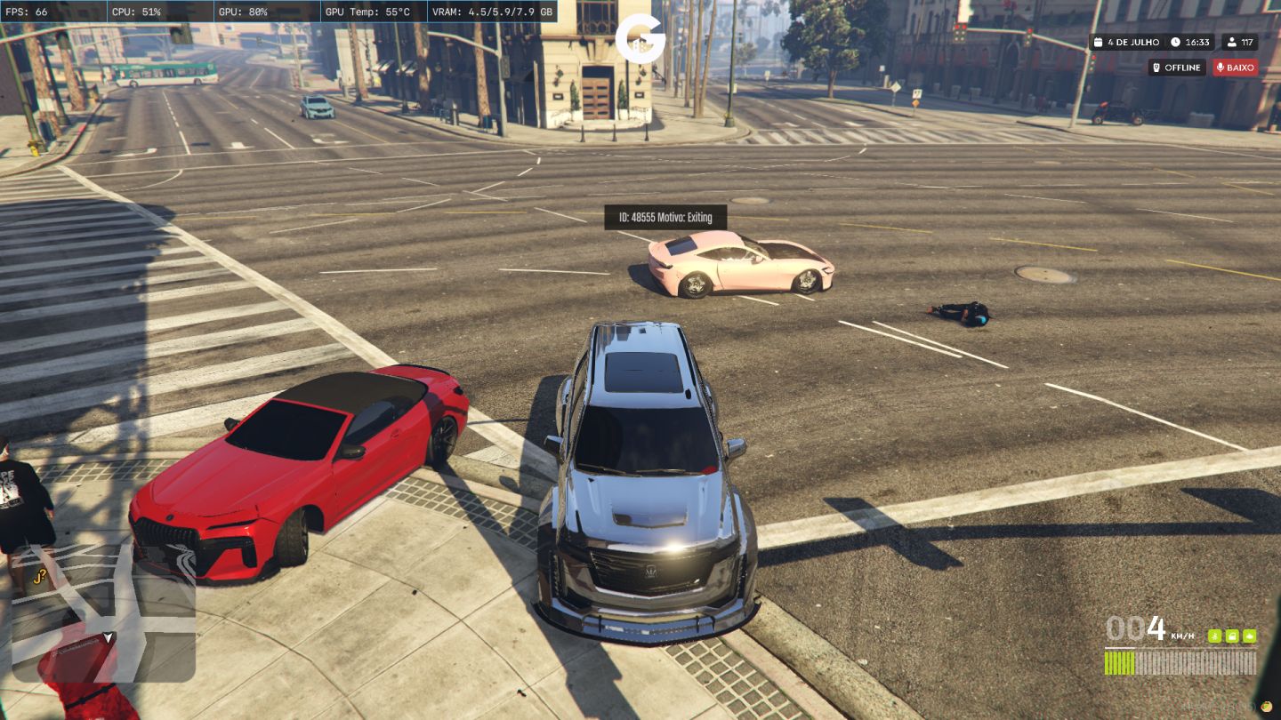 Conta Gta Rp fivem com full blindados e muito mais!