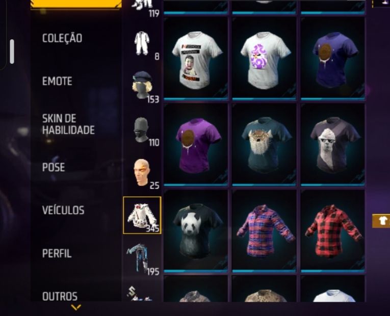 CONTA FREE FIRE 8 ANOS | PRIME 4 | MUITAS ARMAS ATRIBUTADAS