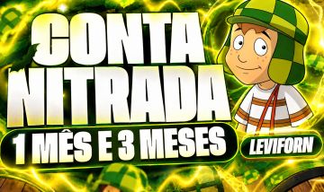 (DISCORD) CONTA NITRADA 3 MESES E 1 MÊS NITRO + VIRGEM