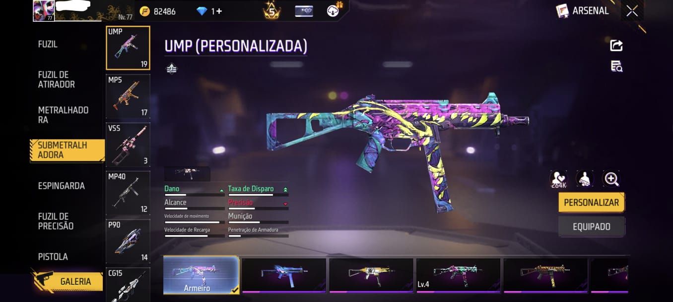 CONTA FREE FIRE SUPER COMPLETA - FULL MANDELA - 27 PASSES ANTIGOS