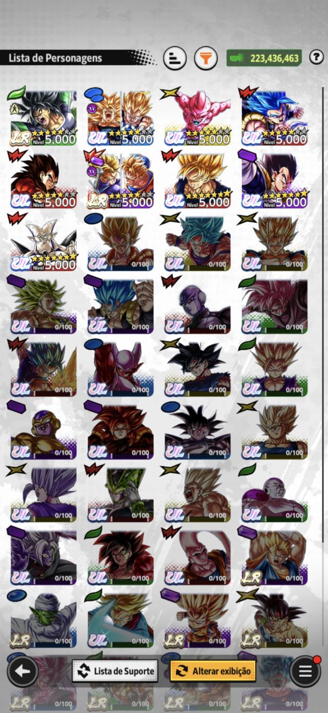 DB LEGENDS - CONTA COMPETITIVA, 5 META E MUITO POTENCIAL!