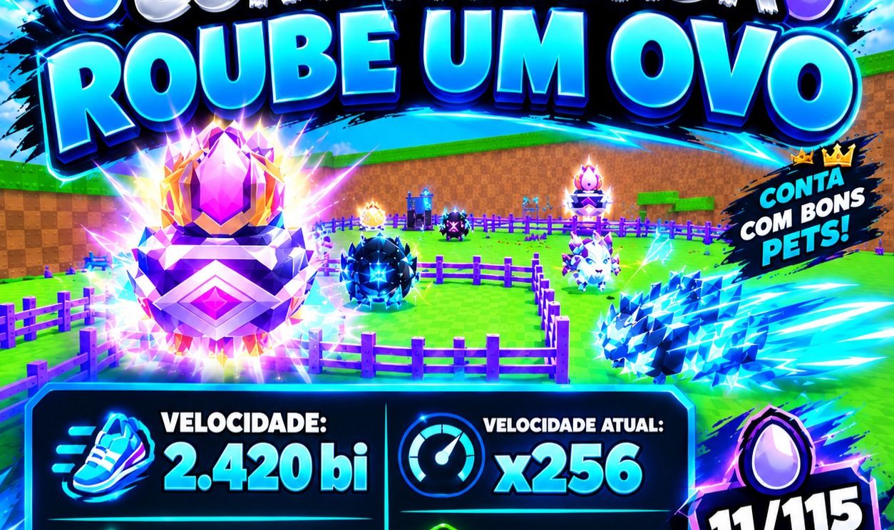 CONTA ROUBE UM OVO | 773BI/s dinheiro | 2,4T velocidade