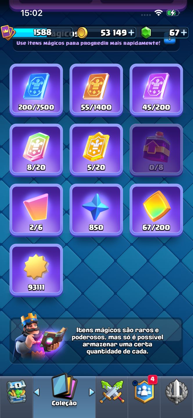 Conta Clash royale +2 BRINDES (Leia a descrição)