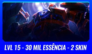 ( LVL 16 SION MECH + VIEGO LUNAR ) 30K ESSÊNCIA ( SERVER BR - SEM ELO )