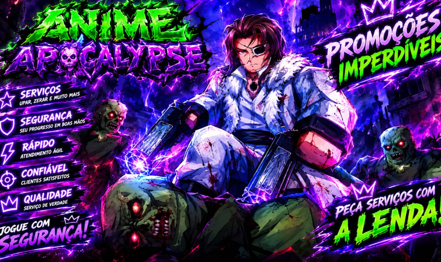 SERVIÇOS/ANIME APOCALYPSE -APOCALIPSE DE ANIME //PROMOÇÃO//