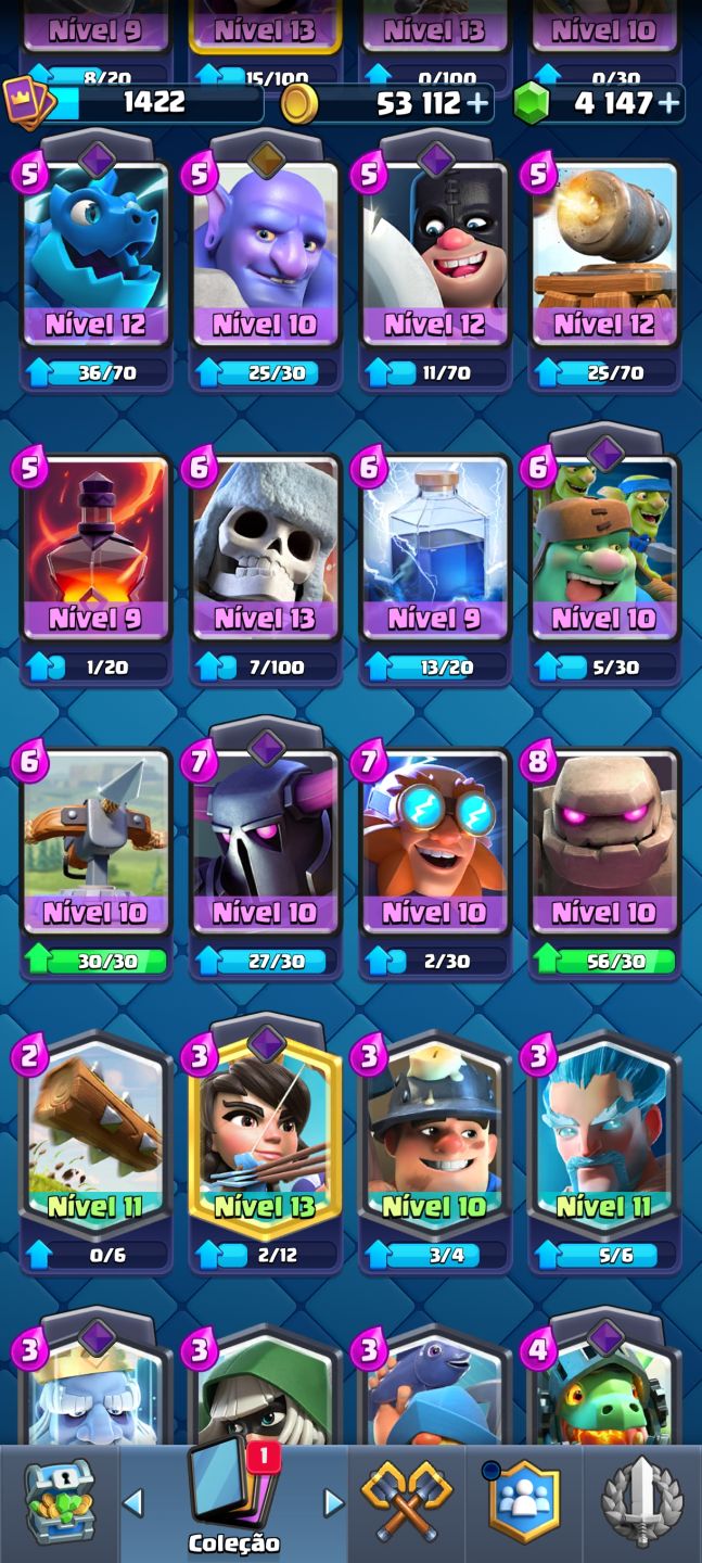 Conta de Clash Royale (PREÇO BAIXO)