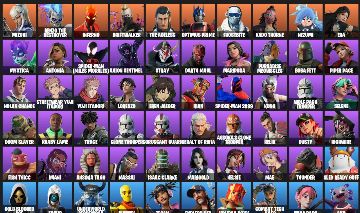 CONTA FORTNITE - 63 SKINS | PODE ALTERAR E-MAIL | Mizuki, Renzo the Destroyer