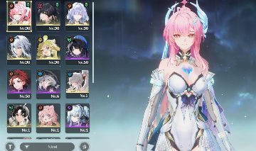 Conta de wuthering com aemeath s3+bis,mornie ,galbrena+bis e hiyuki