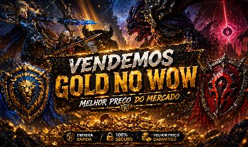 100K GOLD WOW RETAIL TODOS OS SERVIDORES