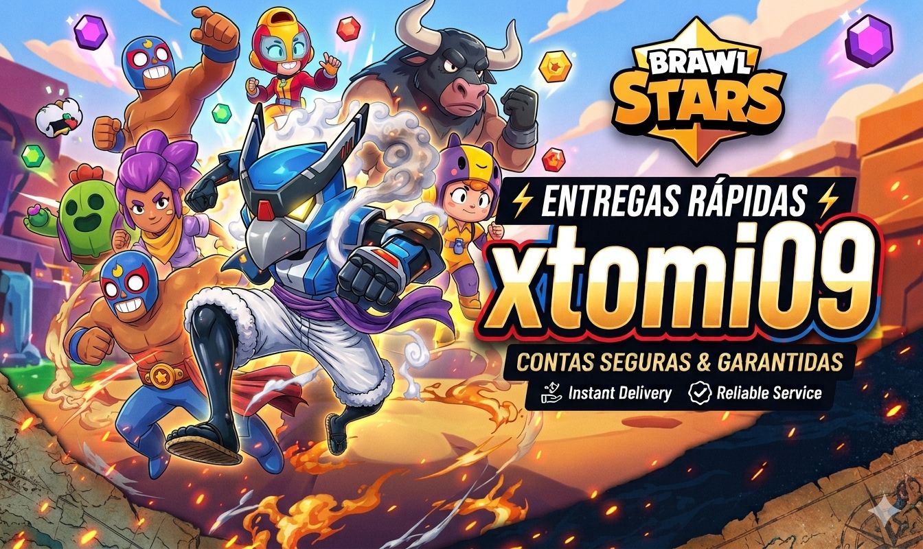 [Megaaaaa conta de BS] Continha super braba de Brawl Stars!!