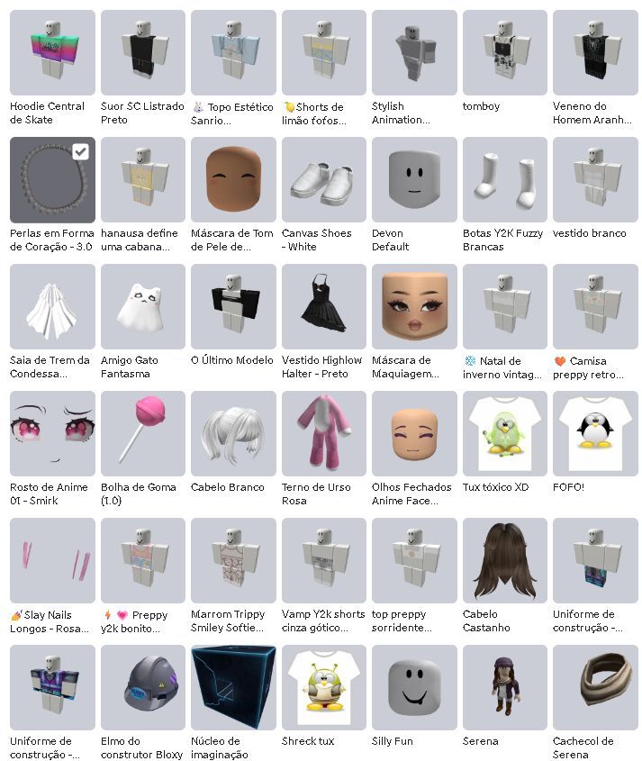 CONTA COM 8.477 ROBUX GASTOS EM ACESSÓRIOSE ROUPAS, PASSES E MUITO MAIS!