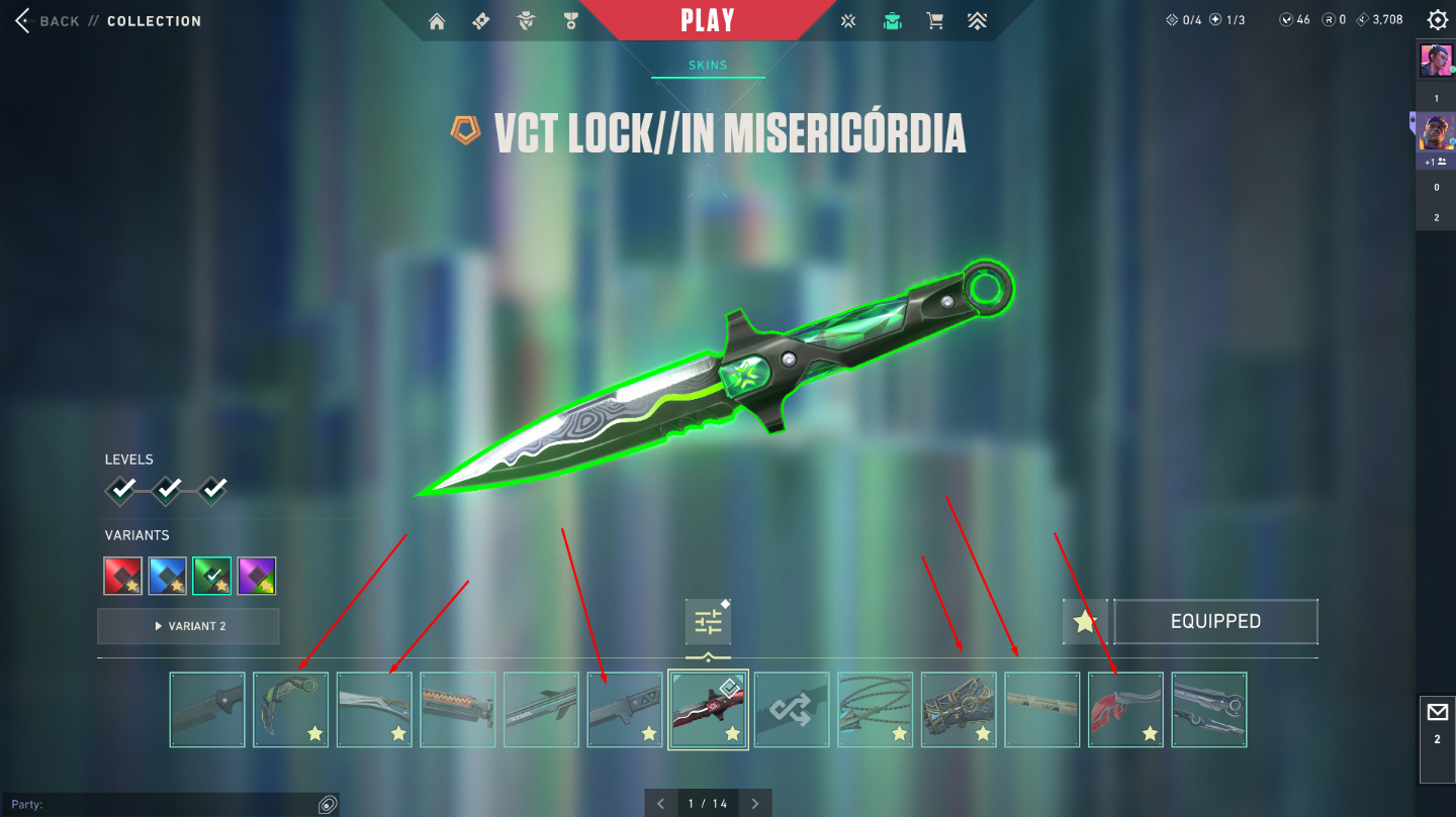 CONTA VALORANT EX IMORTAL FACA LOCK-IN 3800 GASTOS PACOTE ARCANE 1/4 VALOR GASTO