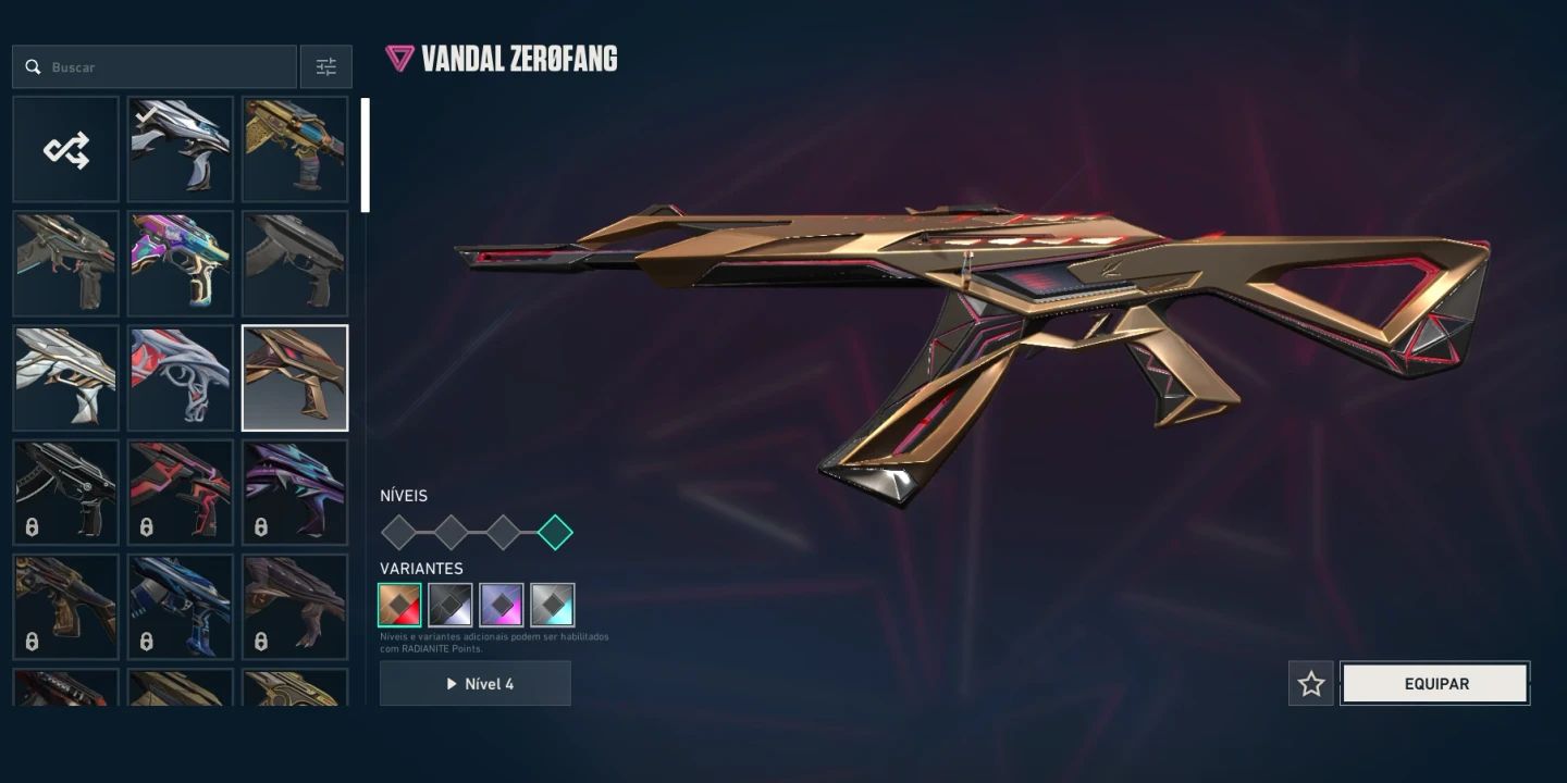 Conta Valorant com Vandal Arcane e banner jinx
