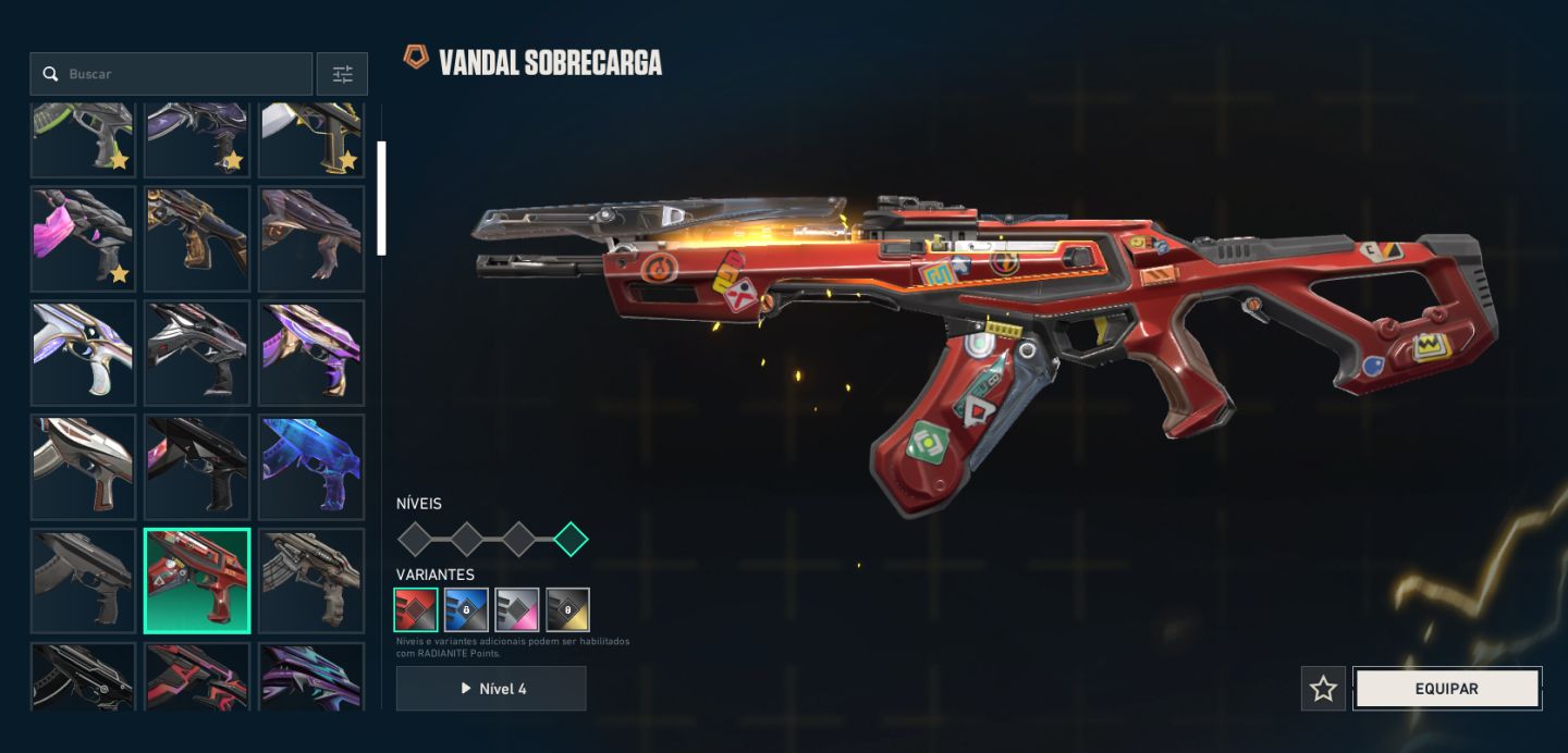 Conta Valorant Full Skin + R$2600 gastos