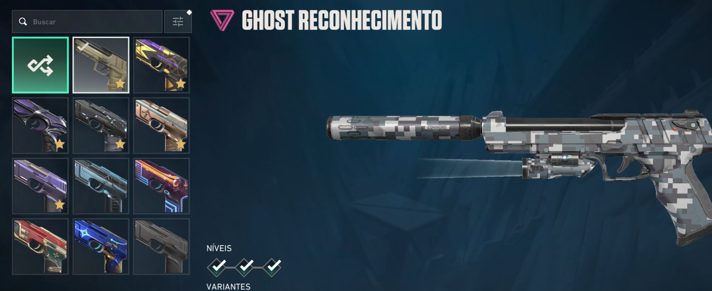 Conta de valorant com skins e elo baixo para poder aproveitar de smurf