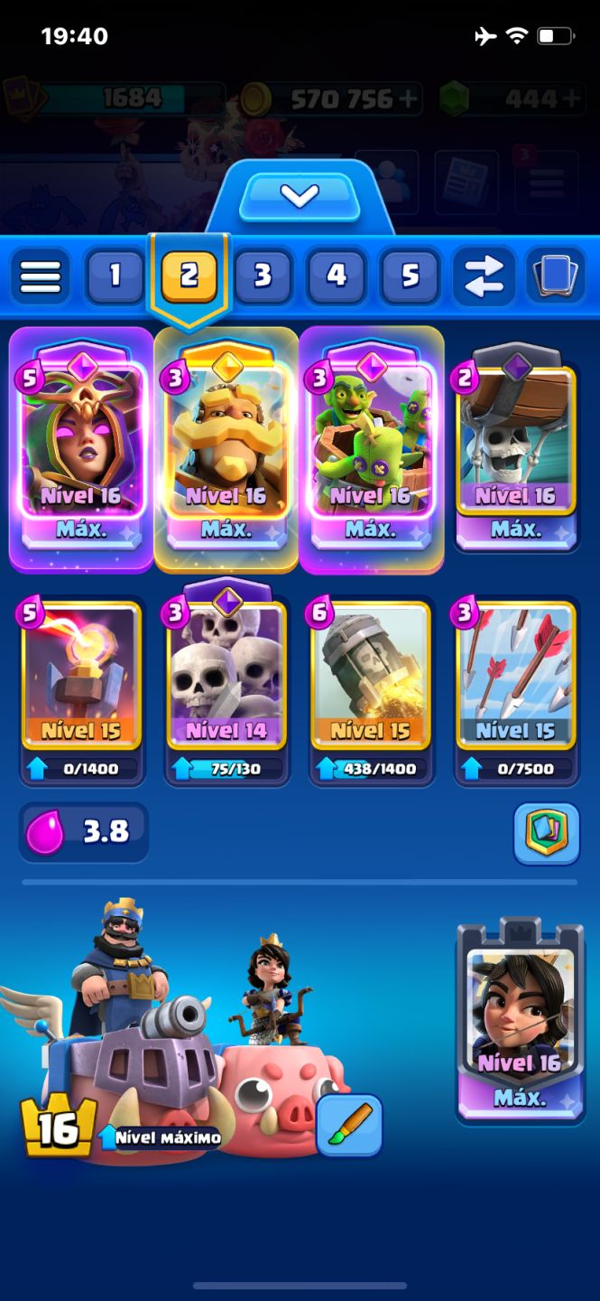 CONTA CLASH ROYALE TOP, OFERTA POR TEMPO LIMITADO!