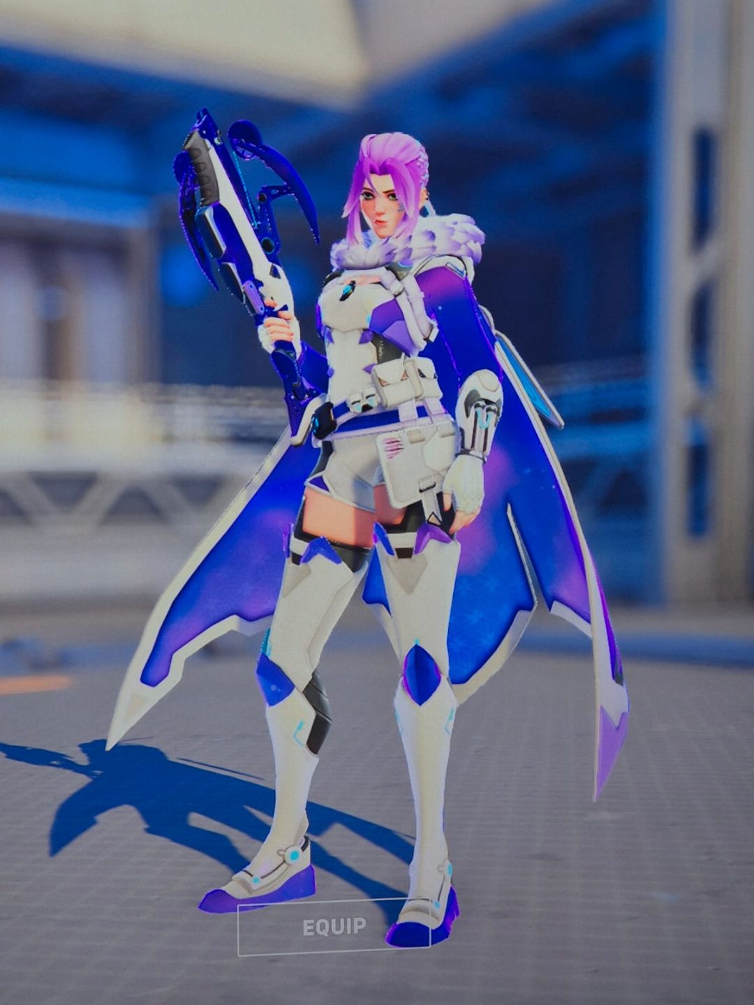 CONTA OVERWATCH 2 COM SKIN GALACTICA DE COMPETITIVO DA SEASON ATUAL