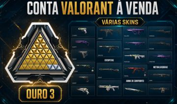 CONTA VALORANT 2 PASSES OURO