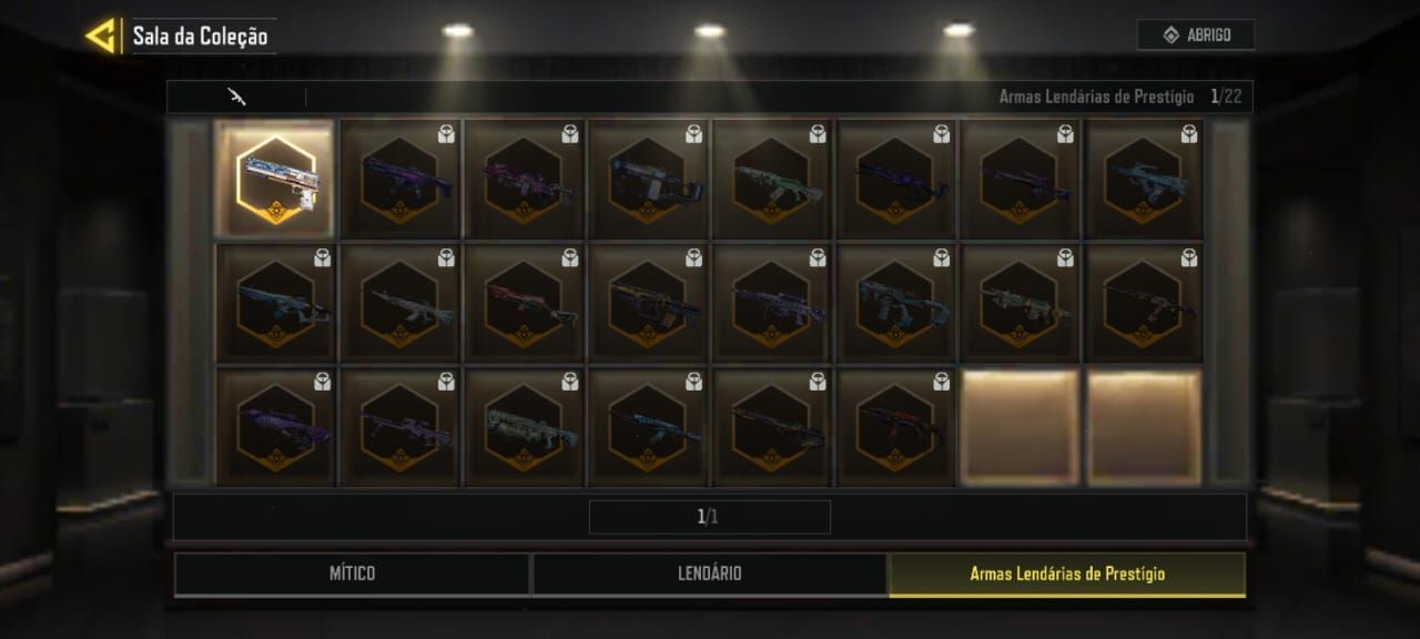 CONTA CALL OF DUTY MOBILE/ NIVEL 400 DESTE 2015 (SKINS RARAS).