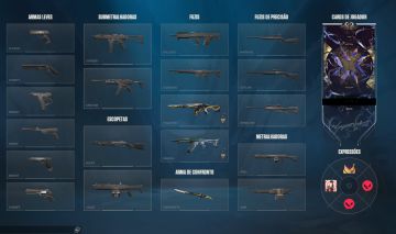 CONTA OURO 1 COM SKINS DO CHAMPIONS - VALORANT