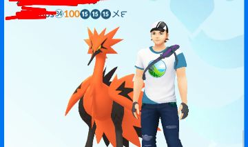 CONTA POKÉMON GO NV 37, ZAPDOS DE GALAR 100%,10 LENDÁRIOS SHINY,1800 POKEMOEDAS