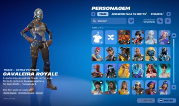 Conta Fortnite 187 skins + Royale Knight + Wingman + Omega