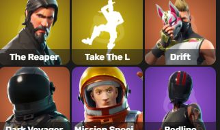 Conta de fortnite og com take the L e the repear