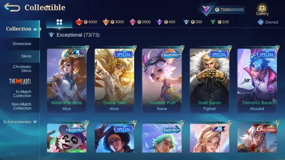 338 SKINS - FULL EMBLEMAS - FULL HEROIS