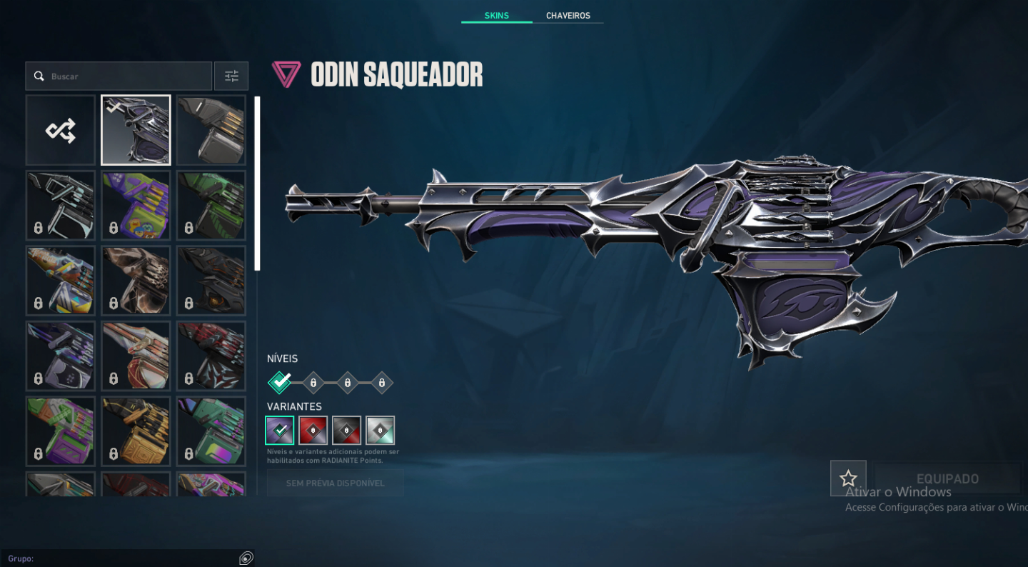 CONTA DE VALORANT FULL ACESSO PERMANENTE MUITO GEMADA COM MUITAS SKINS BORAAAA