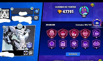 CONTA BRAWL 47K DE TROFÉUS