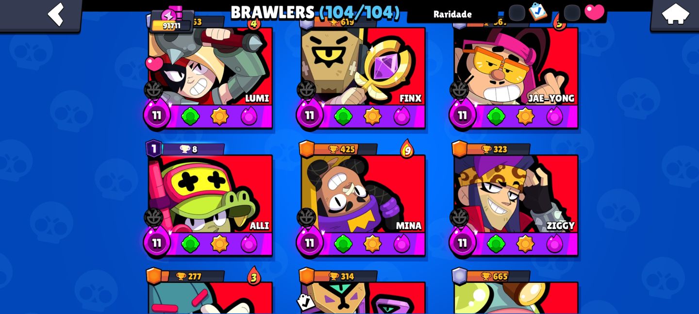Contas de brawl stars raras e valiosas no precinho