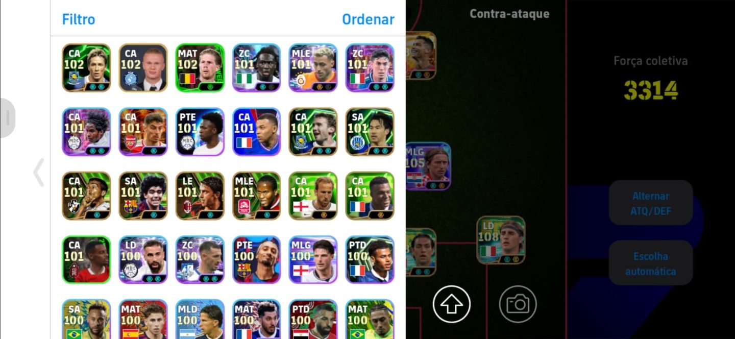 (20% off) Conta efootball gemada ataque da copa