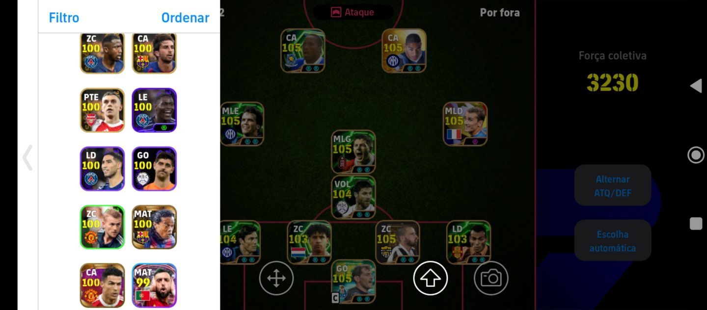 CONTA EFOOTBALL 3230 OVER |ADRIANO, RUI COSTA, SALAH BLITZ| KONAMI ID 100% LIMPA