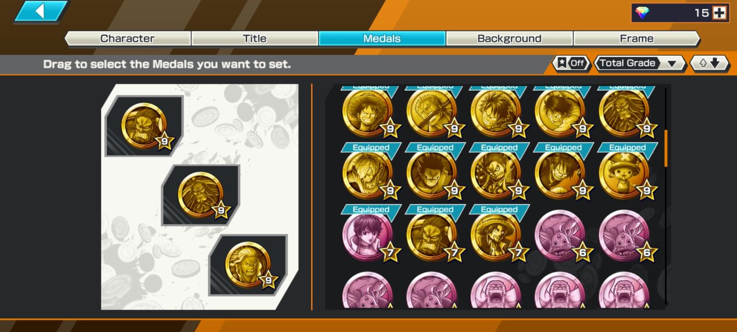 CONTA DE ONE PIECE BOUNTY RUSH COM PERSONAGEMS BONS