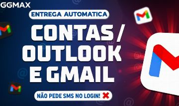 CONTAS NOVAS E ANTIGAS GMAIL/HOTMAIL/OUTLOOK EMAIL | NÃO PEDE SMS + AUTOMATICA