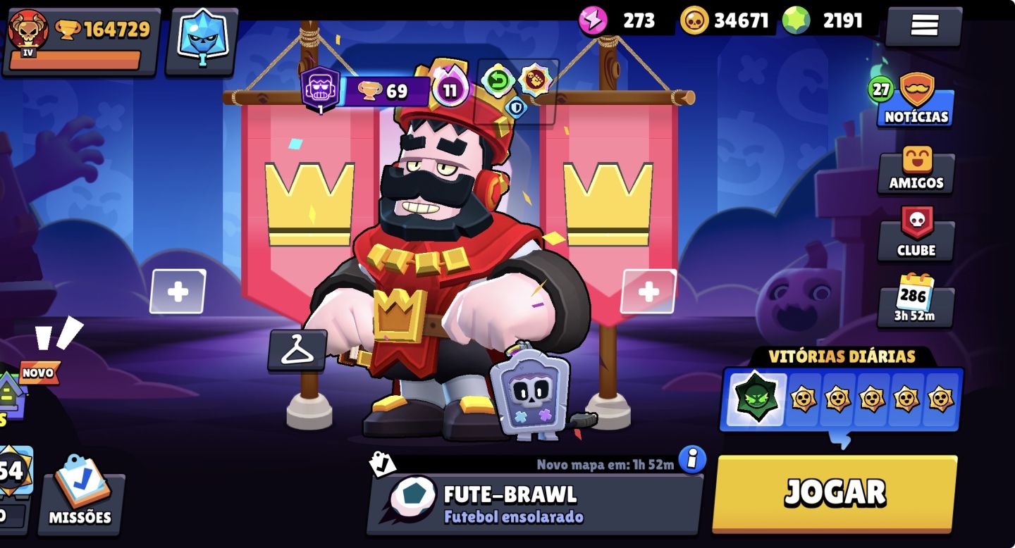 CONTA MAXIMIZADA COM 3 prestígio 3 e 30 maior clube BR com add top 3 global!!