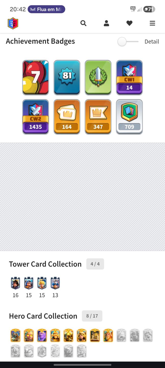 Conta Clash Royale Nível 81 (Rei 16) | 65 Cartas MÁX| 38 Evos | 8 H | 164 Emotes