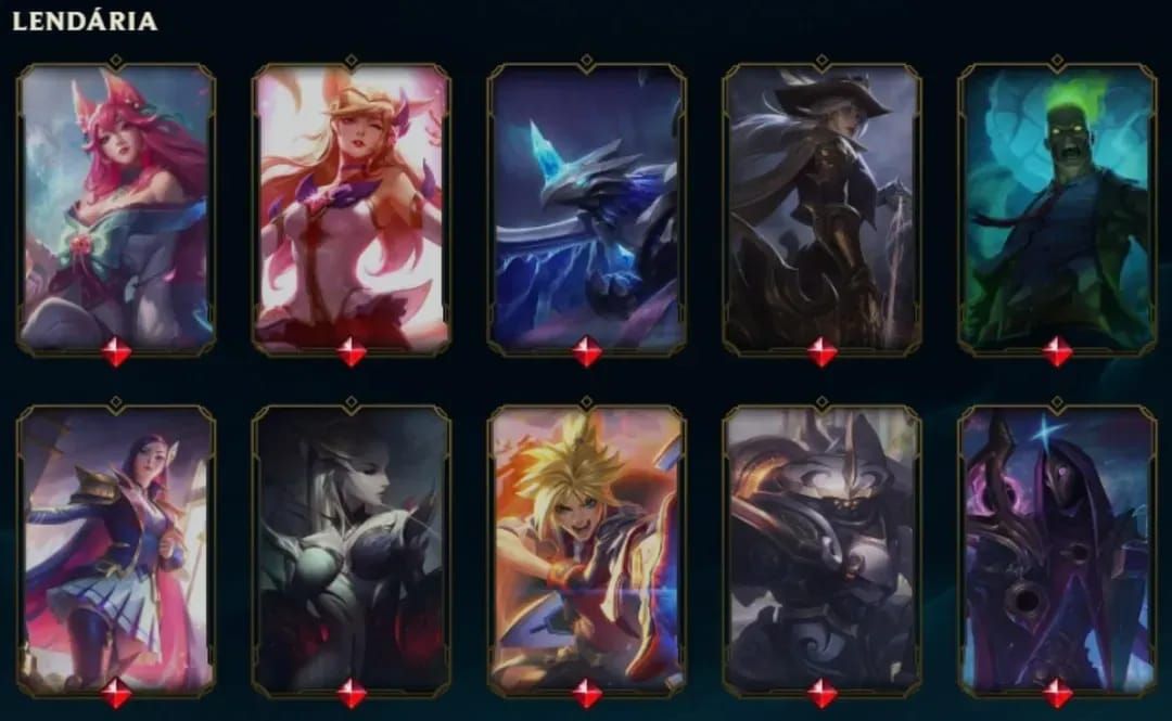 Venda de conta LOL 300 skins! 1 Ultimate Lux elementalista!