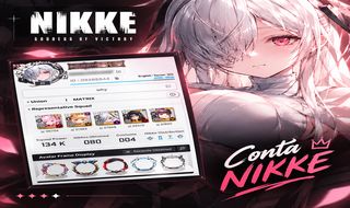 [Conta GODDESS OF VICTORY: NIKKE] 2B, EVE+Cinderella, Liter e Alice+60 SSR