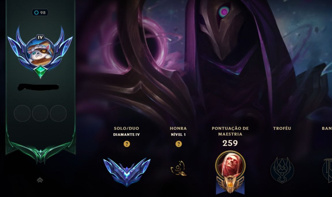 Skin Jhin cosmo negro / Diamante 32 PDL / Troca Nick / Full acesso