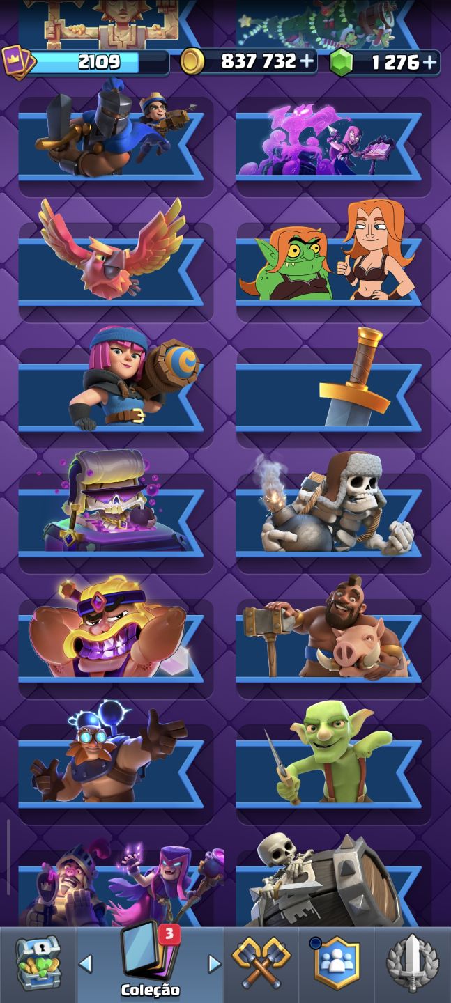 Conta de Clash Royale Exclusiva