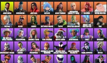 CONTA FORTNITE - 202 SKINS FULL | PODE ALTERAR E-MAIL | The Imagined, Jhon Wick
