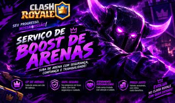 Booster/Elo Job de conta do Clash Royale