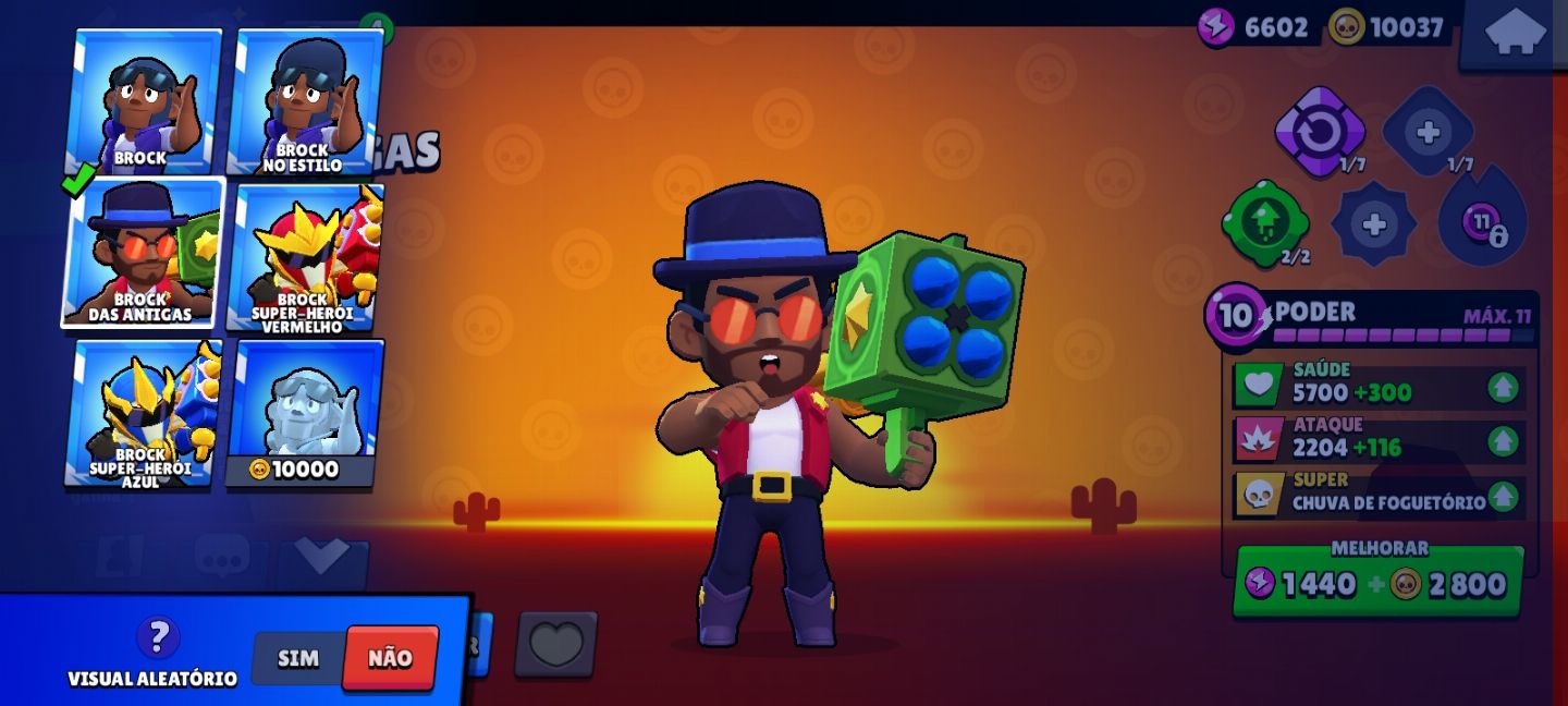 -Conta do Brawl Star boa com 28.970 troféus e incluindo a conta do Clash-