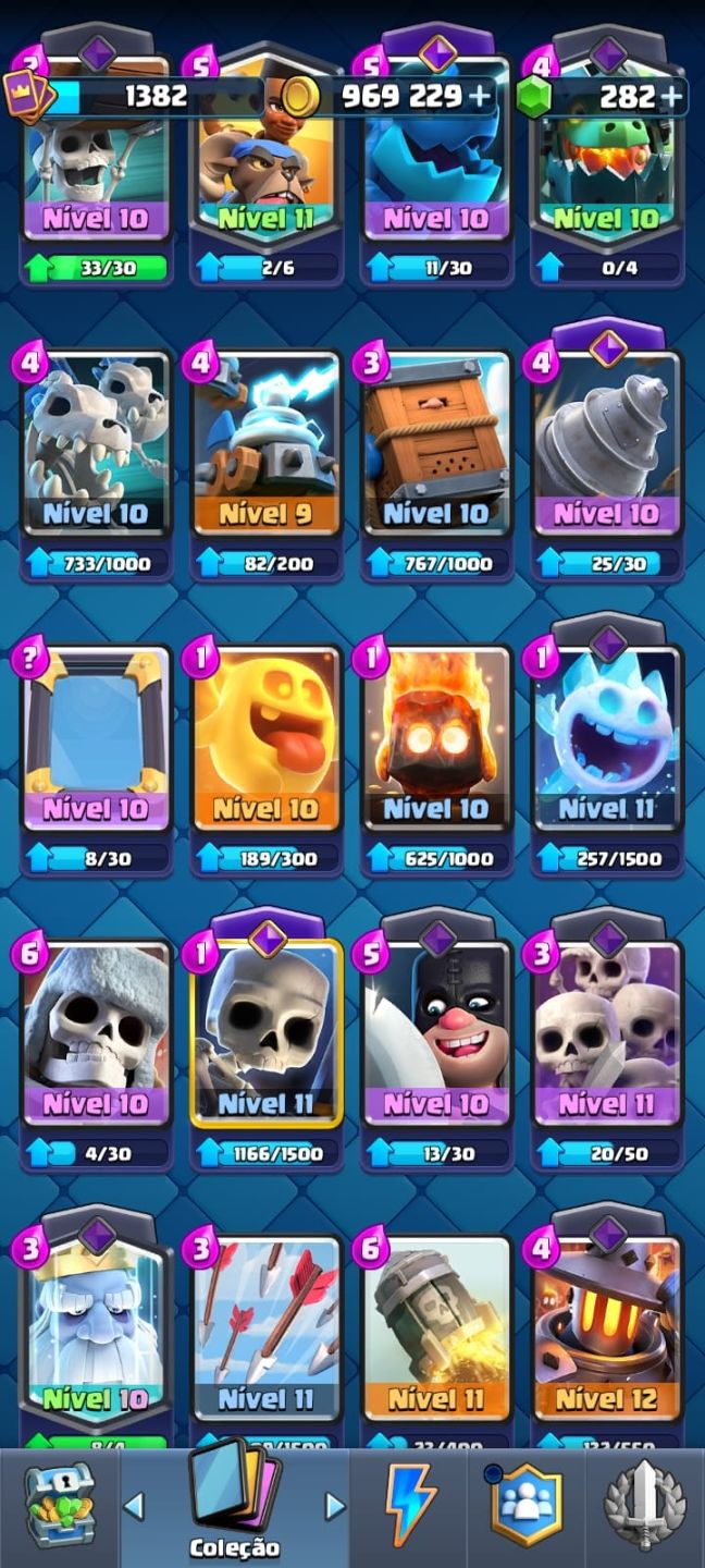 CONTA DE CLASH ROYALE 8,5K DE TROFEUS TOP!!!!!