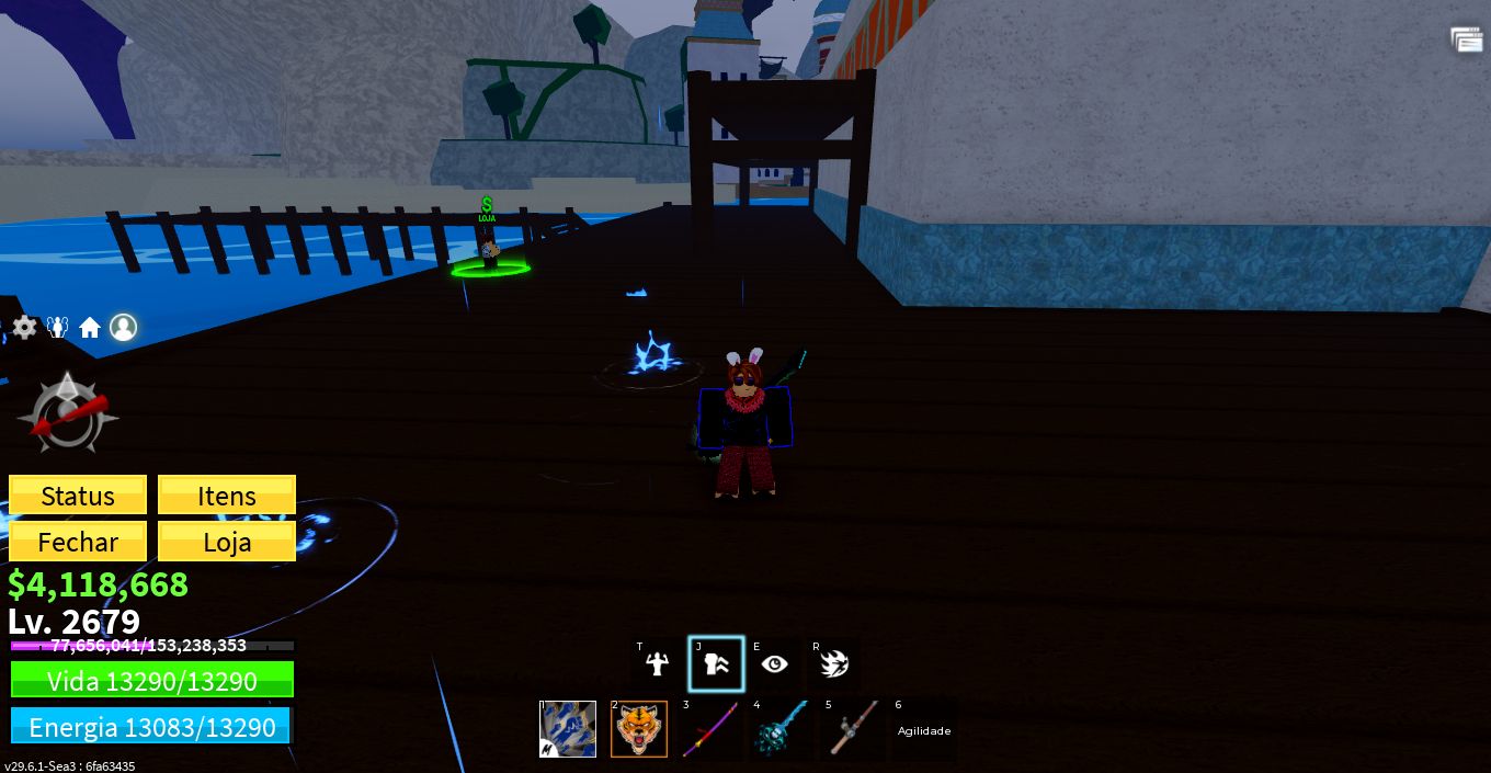 BLOX FRUITS | LVL 2679 | GODHUMAN + SOUL GUITAR | SKINS LIMITADAS