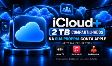 ICloud+ 2 TB Compartilhados + Apple TV, Music e Arcade | Na Sua Conta - 30 dias