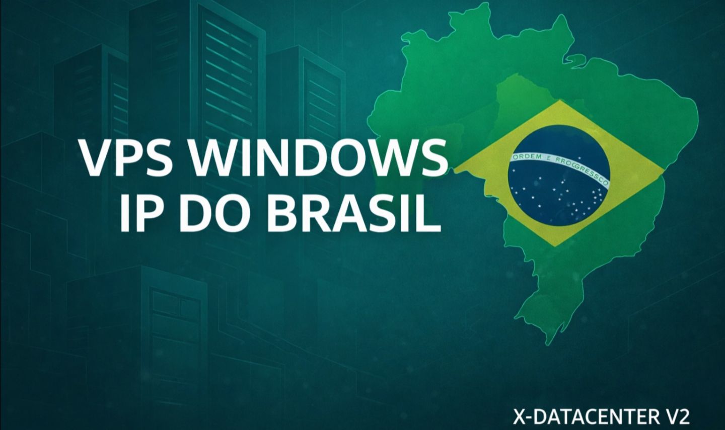 VPS XDC Windows 10 IPBR Entrega Automática Com NVME GEN4