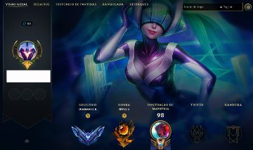 Conta diamante 2 55%wr honra 5 skin ultimate