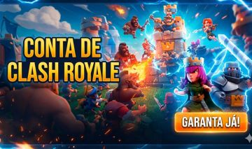 MELHOR CONTA DE CLASH ROYALE COMPETITIVA DO MERCADO PRONTA PARA O TOP GLOBAL!